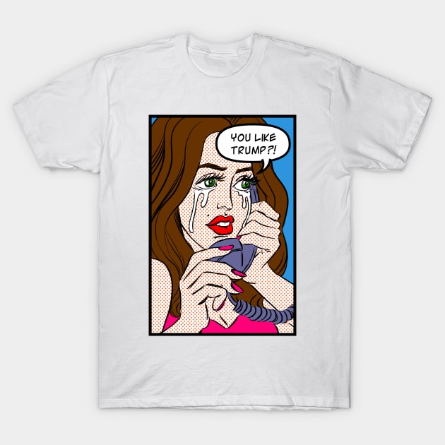 "Trump" POP Art T-Shirt by MasterpieceArt